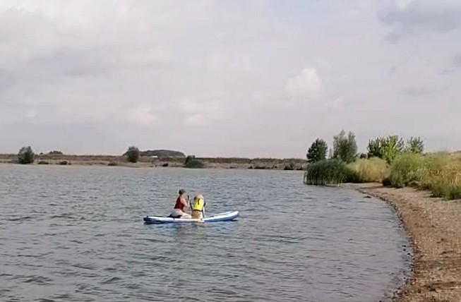 Kingesee mit Blick Richtung Feldweg